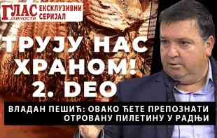 EKSKLUZIVNI <span style='color:red;'><b>SERIJAL</b></span>: KAKO NAS TRUJU HRANOM! 2. DEO (VIDEO)